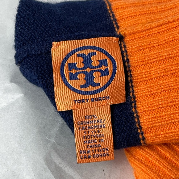 Preloved Tory Burch 100% Cashmere Beanie - Picture 7 of 8